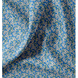 Tissu coton - Fitzia bleu