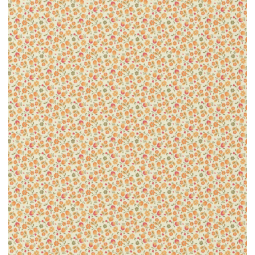 Tissu coton - Caseille orange