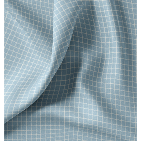 Tissu coton - Jules bleu