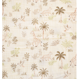 Tissu double gaze - Gokam écru