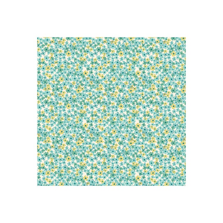 Art Gallery Fabrics - Retro prairie Lagoon - Lagoon