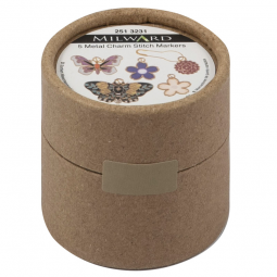 Set de 5 marqueurs de maille - Le jardin aux papillons