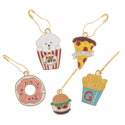 Set de 5 marqueurs de maille - Snack
