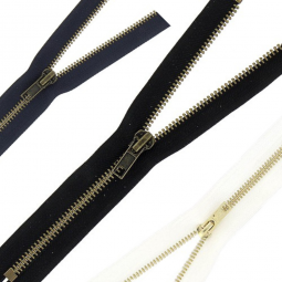 Fermeture à glissière non séparable métal - Spécial Pantalon