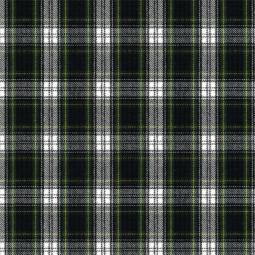 Tissu flanelle - Carreaux blanc vert bleu