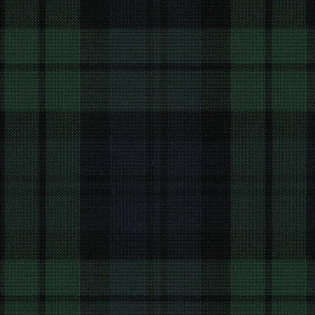 Tissu tartan - Carreaux bleu vert noir
