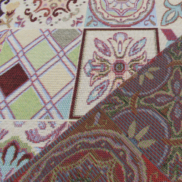 Tissu jacquard - Patchwork gob