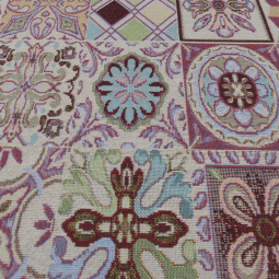 Tissu jacquard - Patchwork gob