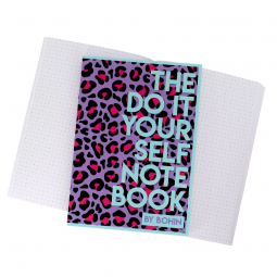 Carnet créatif A5 léopard violet - Bohin