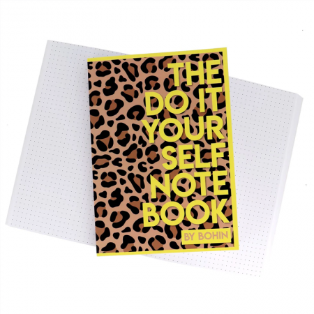 Carnet créatif A5 léopard ocre - Bohin