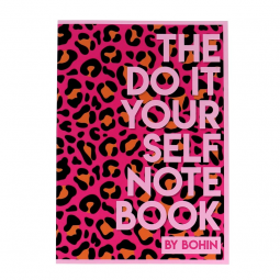 Carnet créatif A5 léopard rose - Bohin