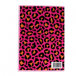 Carnet créatif A5 léopard rose - Bohin
