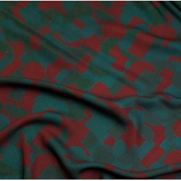 Tissu Mind the maker - Twill de viscose Geomania