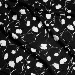 Tissu Mind the maker - Twill de viscose Poppy