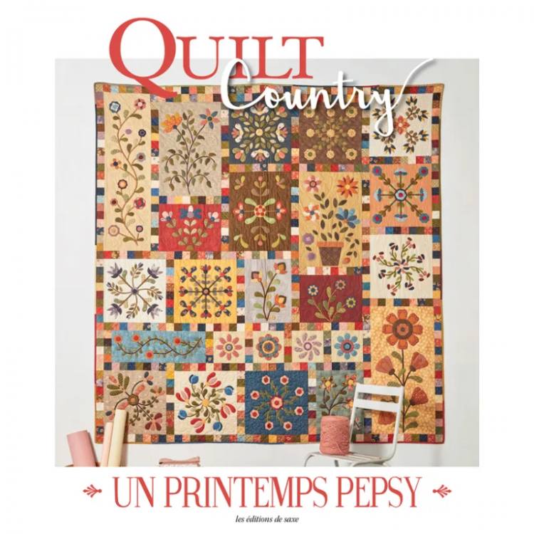 Livre - Quilt country n°77 - Un printemps pepsy
