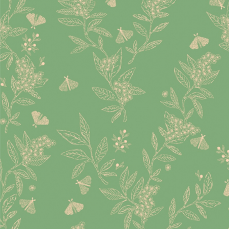 Art Gallery Fabrics - The curstor Gardenista - Growing Herbs Vert