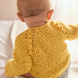 Kit de tricot - Gilet top down - Puro Cotone