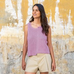 Kit de tricot - Top texturé - Alabama