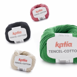 Kit de tricot - Gilet manches courtes - Tencel-cotton