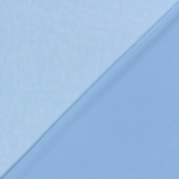 Tissu Voile de polyester - Bleu layette