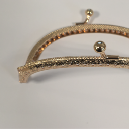 Fermoir porte monnaie rose gold olive 12,5 cm