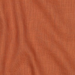 Tissu lin coton - Cognac