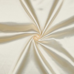 Tissu satin - Beige
