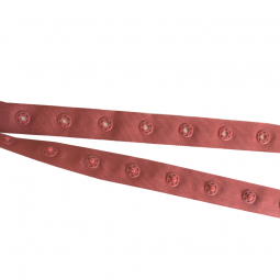 Rubans à boutons-pression