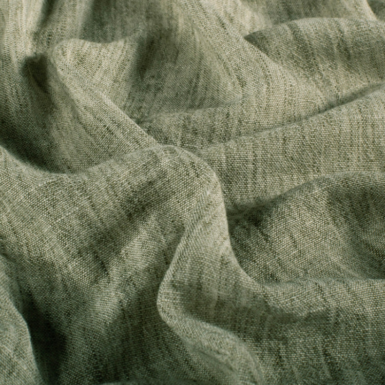 Tissu Polyester - Esprit chambray kaki