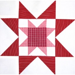 Support intissé motifs Étoile basique - 8 x 8 cm