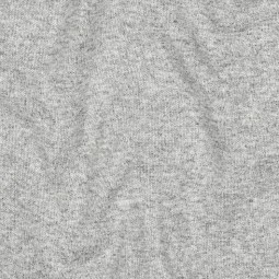 Tissu Bord-côtes - Gris clair chiné