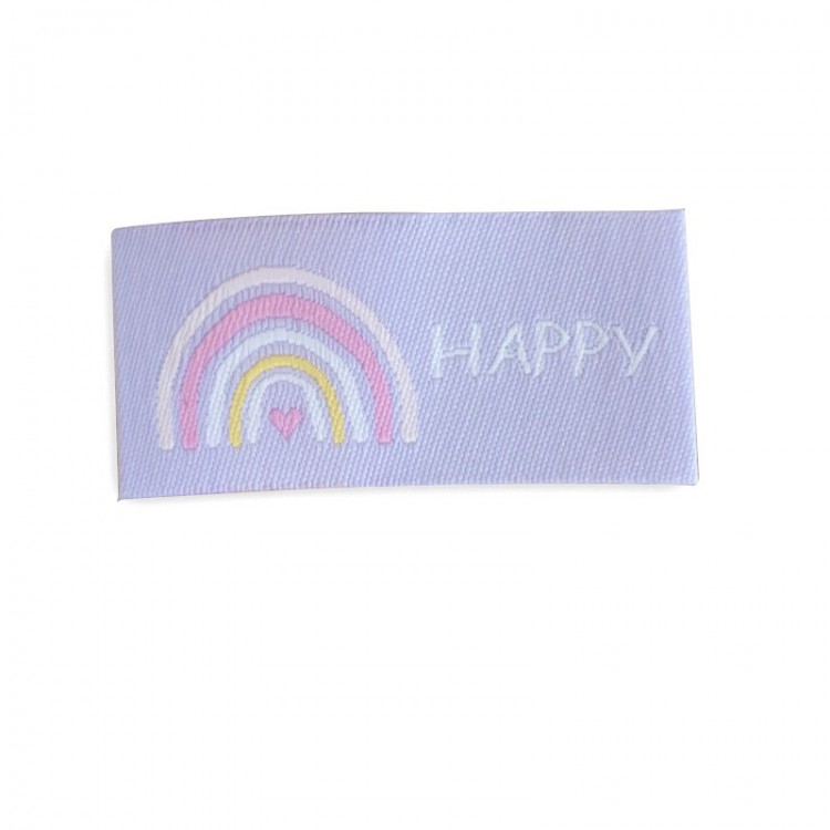 Étiquettes fantaisies - Happy