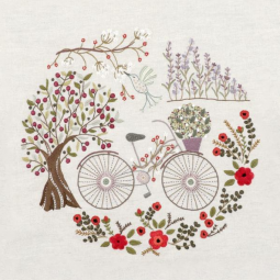 Kit de broderie - SAL - Balade estivale