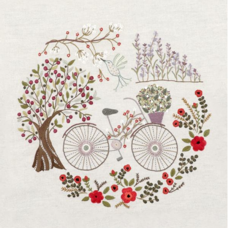 Kit de broderie - SAL - Balade estivale