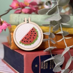 Kit de broderie - Prends pas le melon