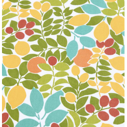 Tissu enduit - Fruitier multicolore