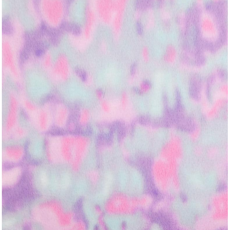 Tissu fausse fourrure - Bubu violet