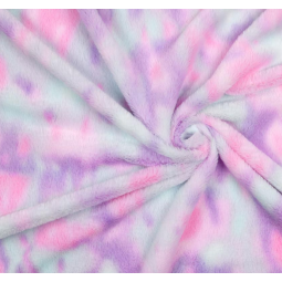 Tissu fausse fourrure - Bubu violet