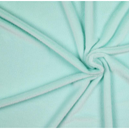 Tissu fausse fourrure - Bubu menthe