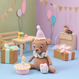 Kit de crochet - Pixie the birthday planner - Ricorumi