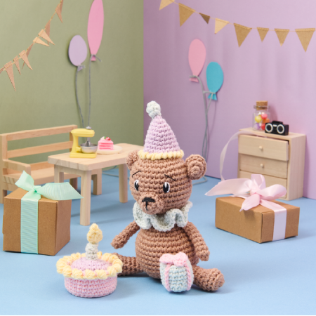 Kit de crochet - Pixie the birthday planner - Ricorumi