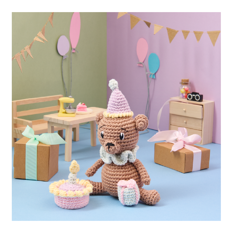 Kit de crochet - Pixie the birthday planner - Ricorumi