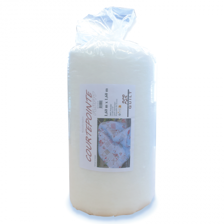 Molleton courtepointe fluffy 1,60 x 1,60 m