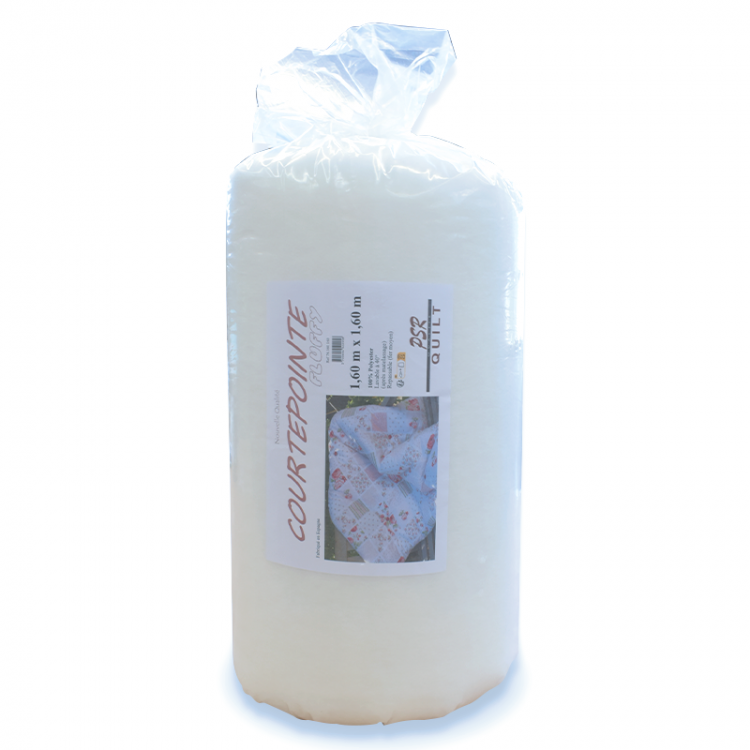 Molleton courtepointe fluffy 1,60 x 1,60 m