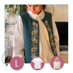 Kit de broderie - Planche Apolline