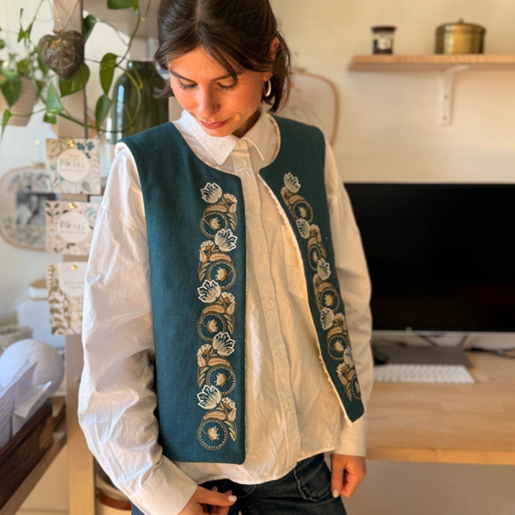 Kit de broderie - Planche Apolline