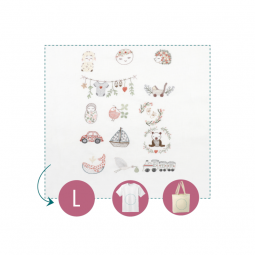 Kit de broderie - Planche enfant