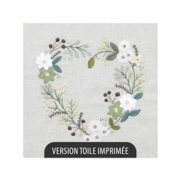 Kit de broderie - Pétales de printemps Avril