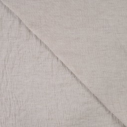 Tissu polyester - Aspect lin uni