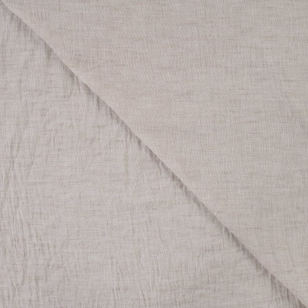 Tissu polyester - Aspect lin uni